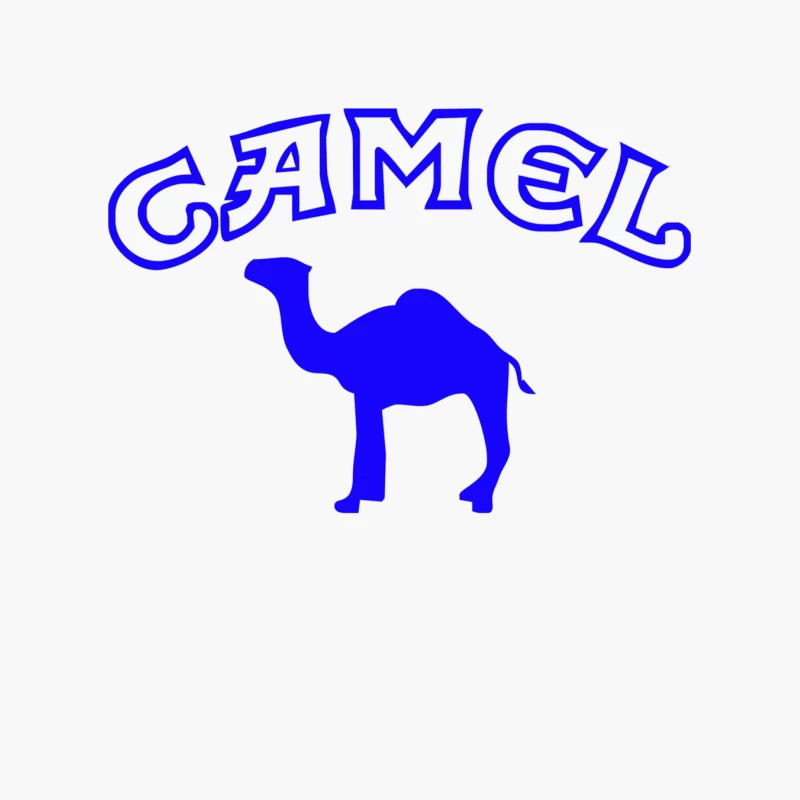 uomo CAMEL sigarette stampa BLU o GIALLA fumo MITICHE Cotton Tote Bag