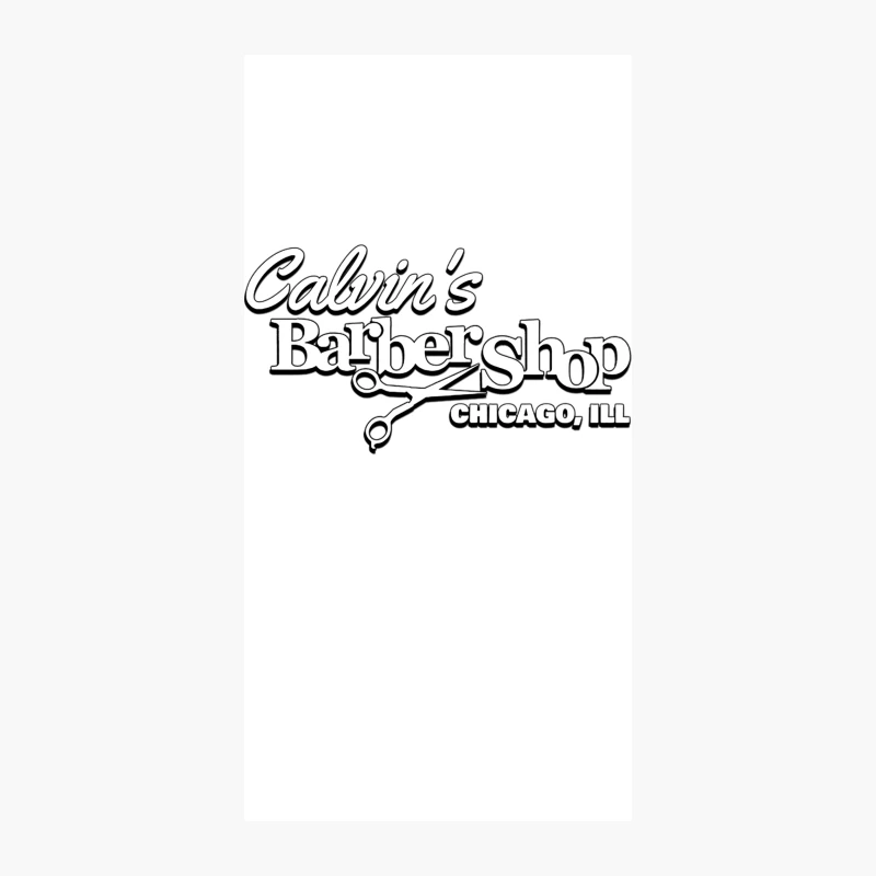 Calvin_s Barber Shop iPhone Case
