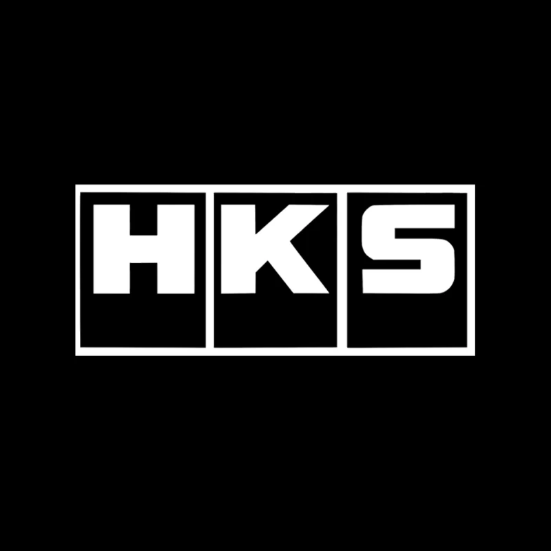 HKS Automotive Performance Brand Logo Mouse Pad