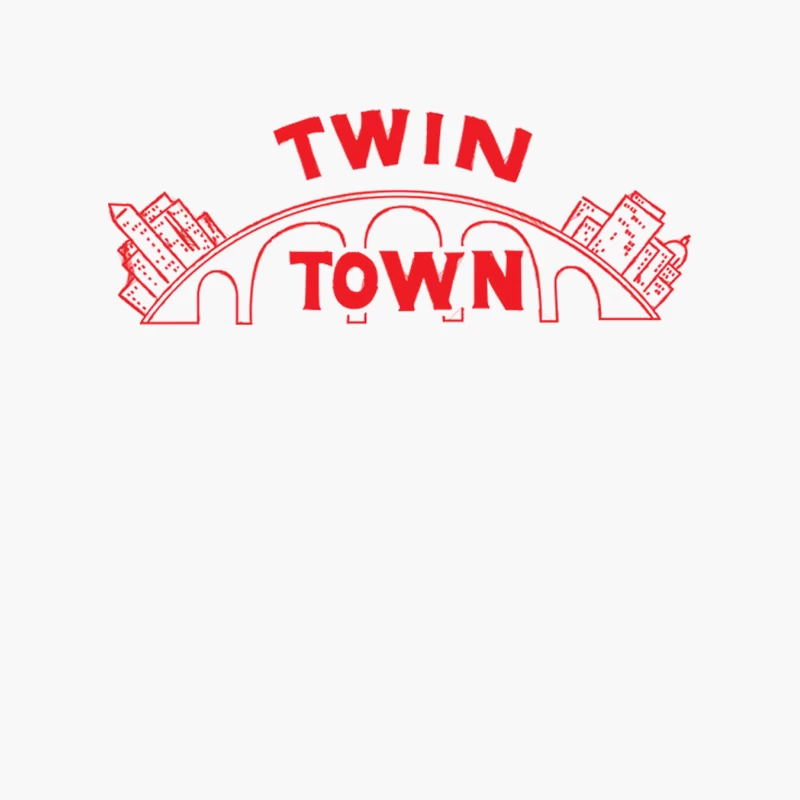 Twin Town Records Cotton Tote Bag