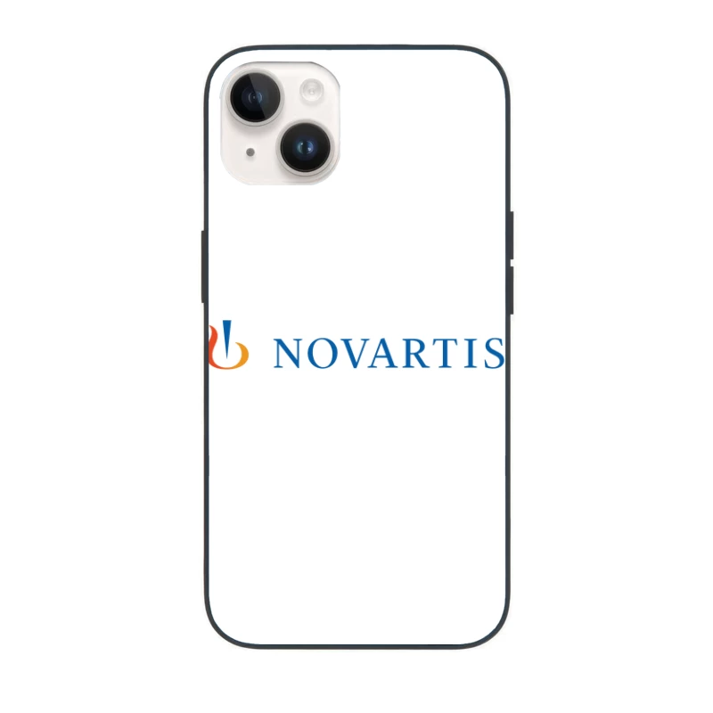 Novartis Healthcare Company Corporate Logo iPhone Case