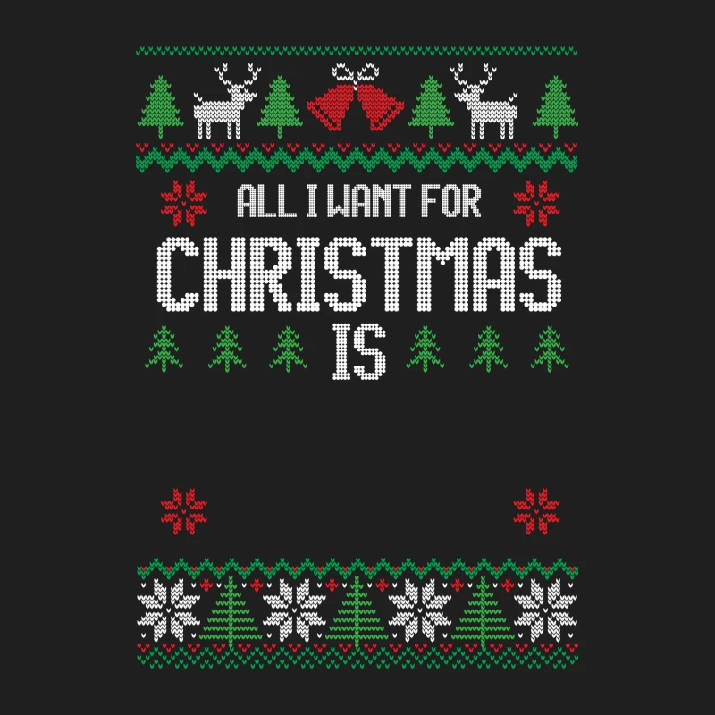 Motif de Noël tricoté avec texte festif Homme Débardeur