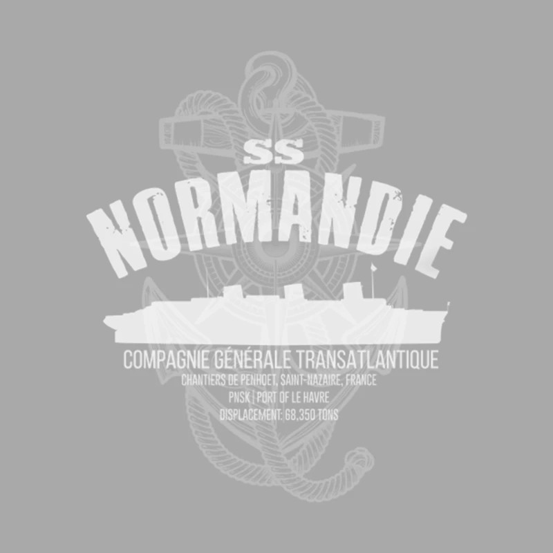 SS Normandie Female Pullover Hoodie
