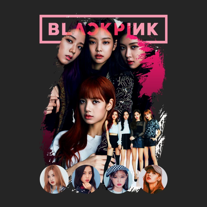 BLACKPINK: Iconic K-pop Girl Group Male Pullover Sweatshirt