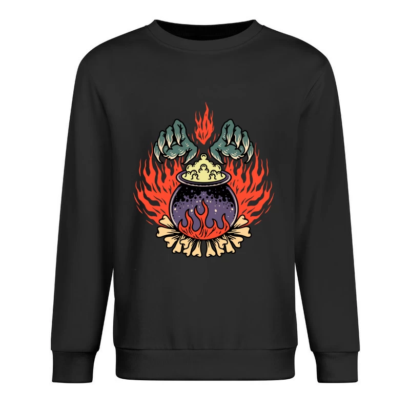 Cauldron of Flames Male Pullover Sweatshirt