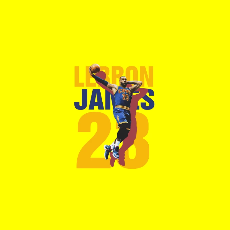 LeBron James Basketball Player Graphic Desk Mat