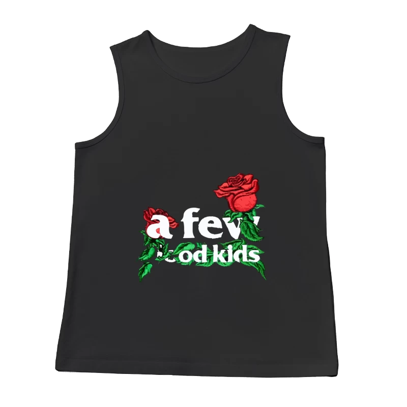 Ein paar gute Kinder mit Rosen Herren Tanktops