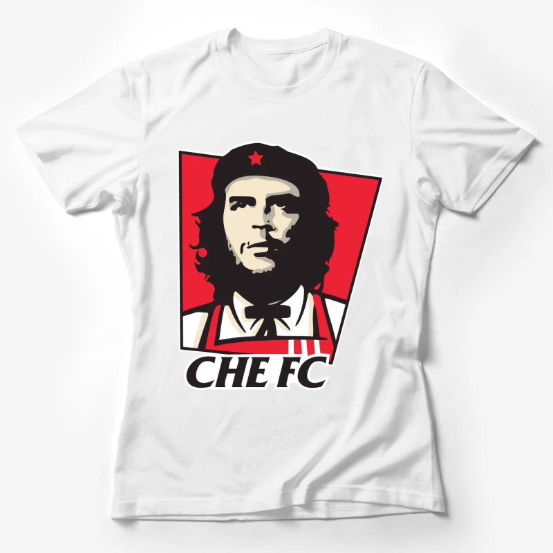 Che Guevara Inspired Sports Team Logo Female T-Shirt