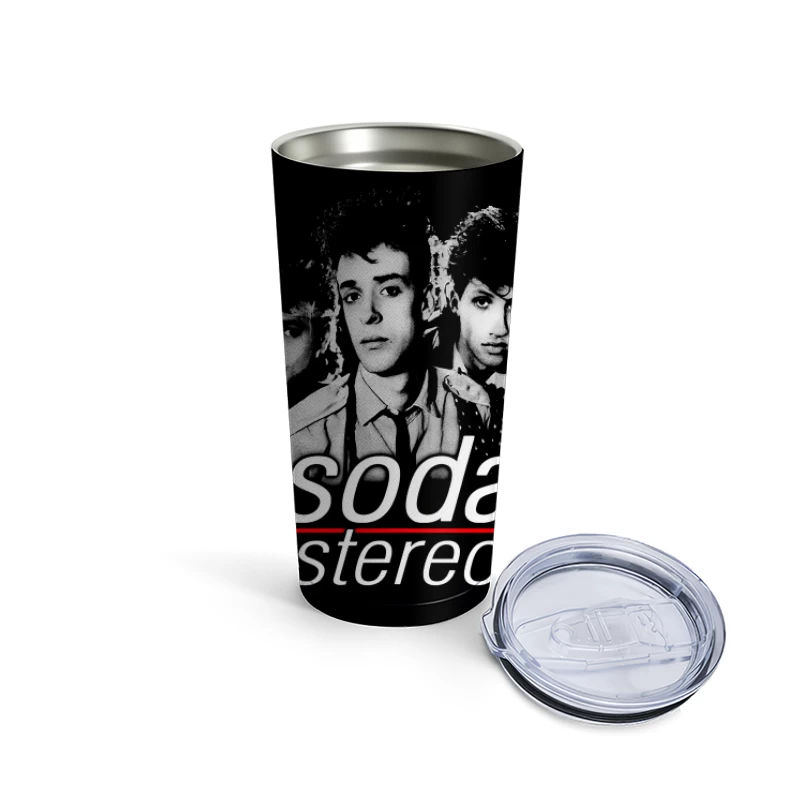 Soda Stereo Band Travel Mug