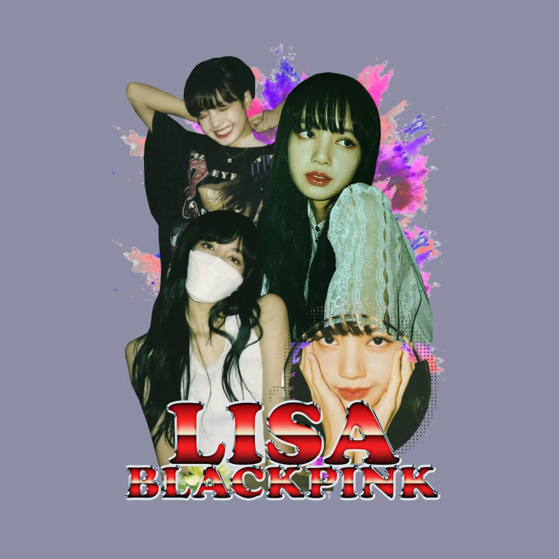 Lisa blackpink Throw Pillow