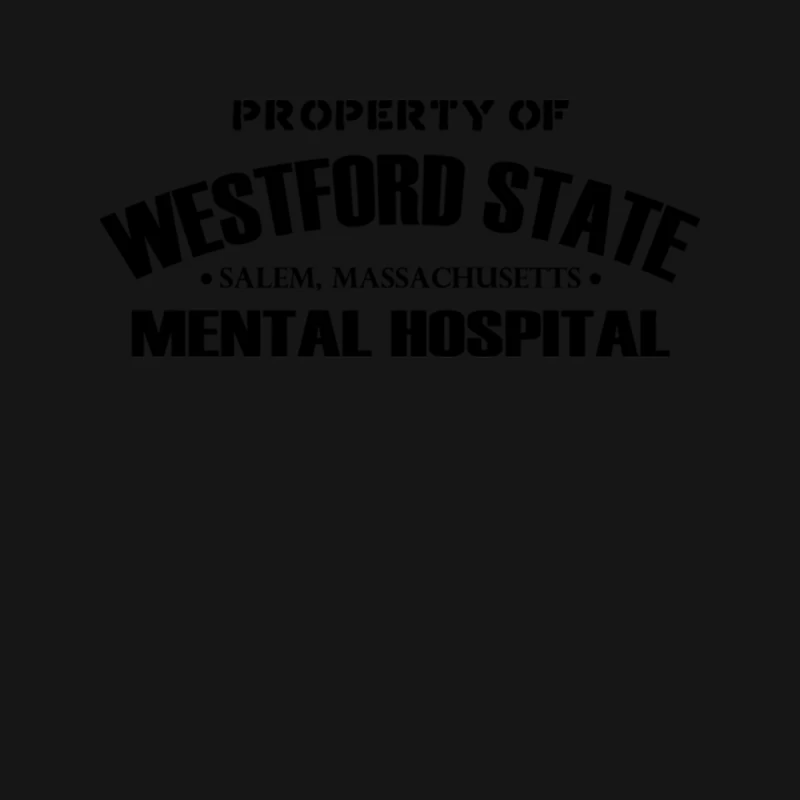 Westford State Mental Hospital Mouse Pad
