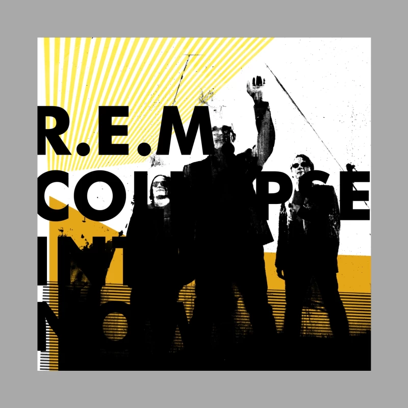 6 R.E.M. REM band Male Pullover Hoodie