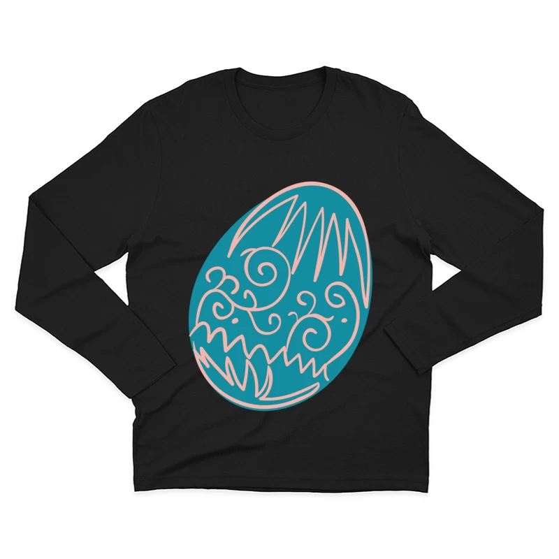 Oeuf décoratif fantaisie Homme Manches Longues T-Shirt
