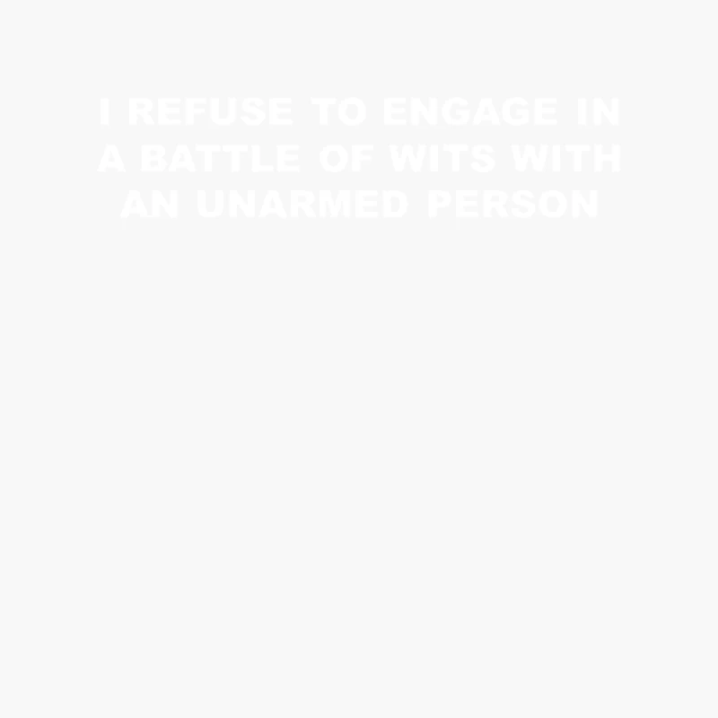 Battle Of Wits Cotton Tote Bag