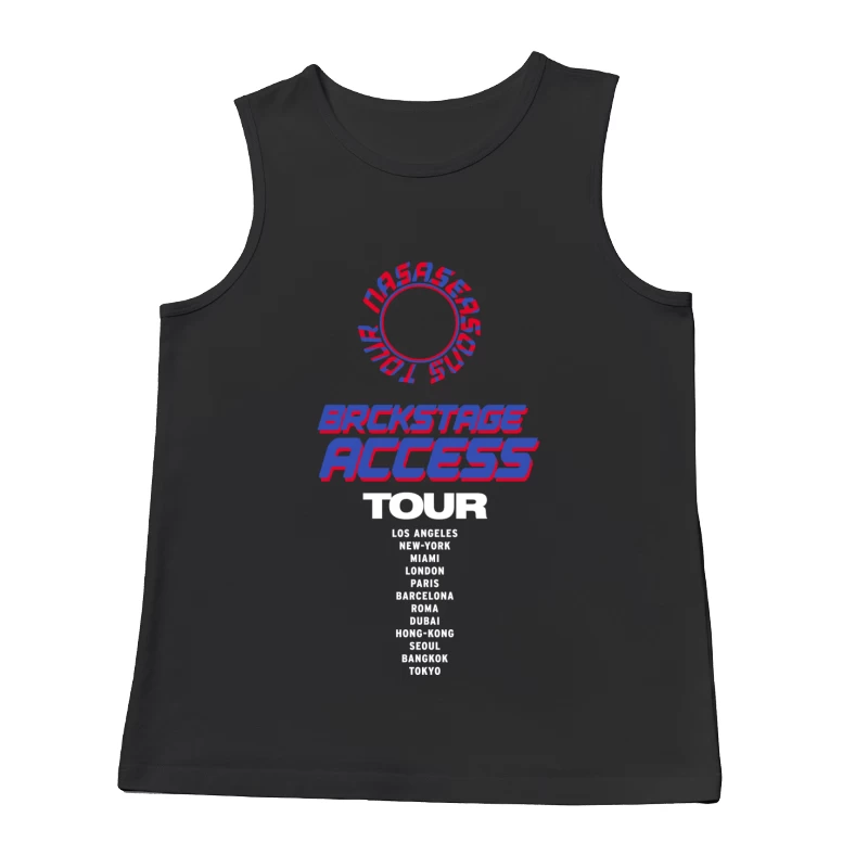 Backstage Zugang Welttour Herren Tanktops