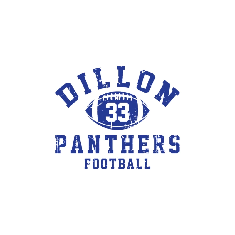 Dillon High Panthers Football 2006 2 Tapestry