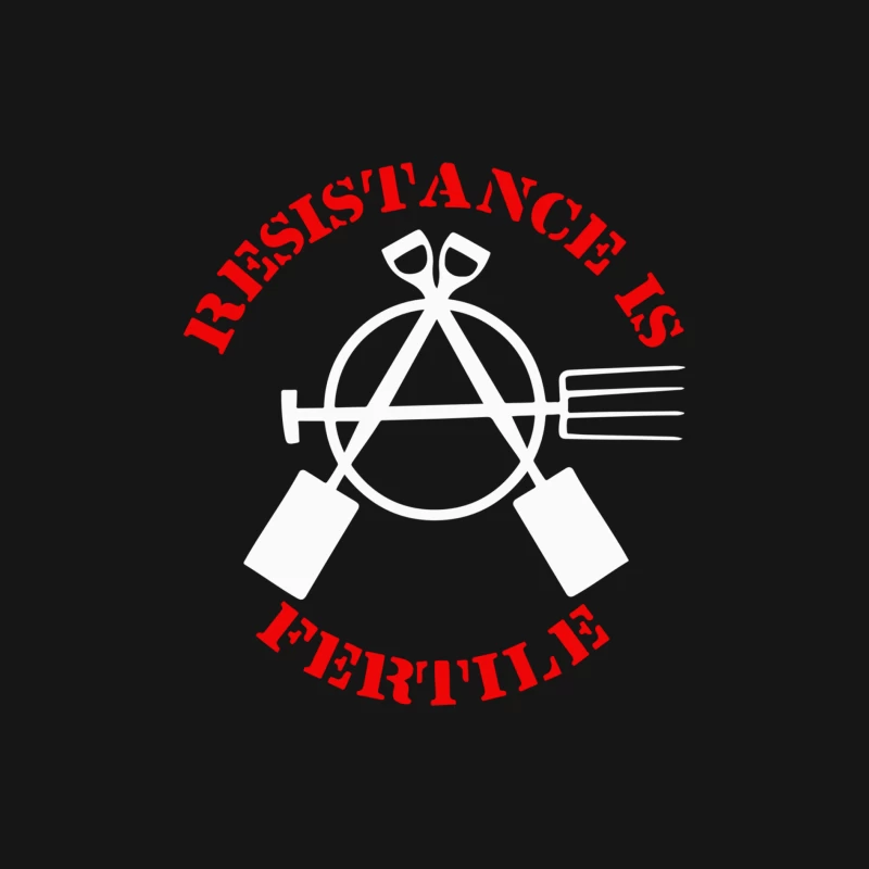 Resistance is Fertile Activist Gardener Female Long Sleeve T-Shirt