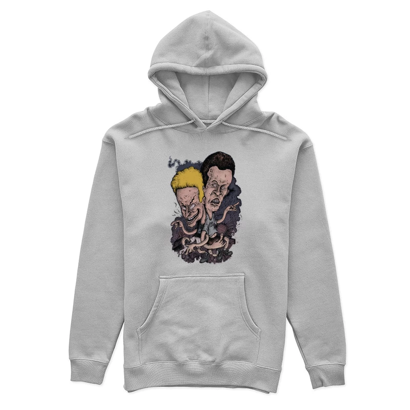 Beavis and Butt-Head Cartoon Art Female Pullover Hoodie