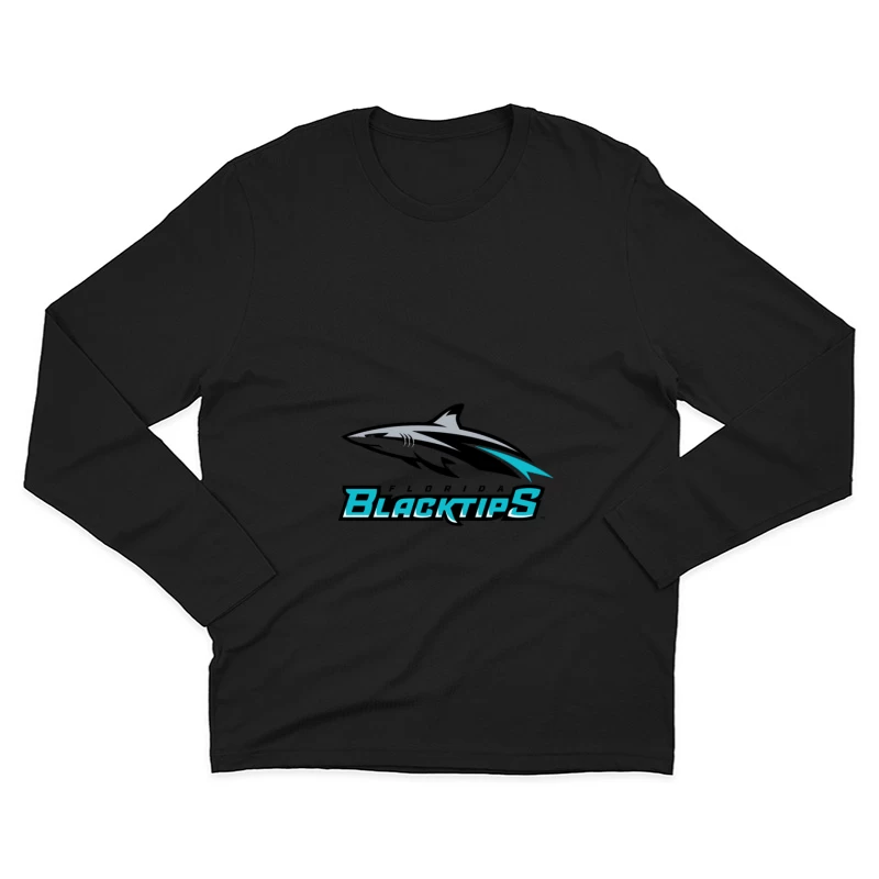 Logo der Florida Blacktips Herren Langarm T-Shirt