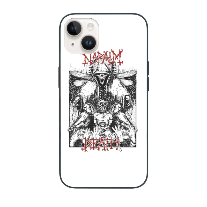 Napalm Death 3 iPhone Case