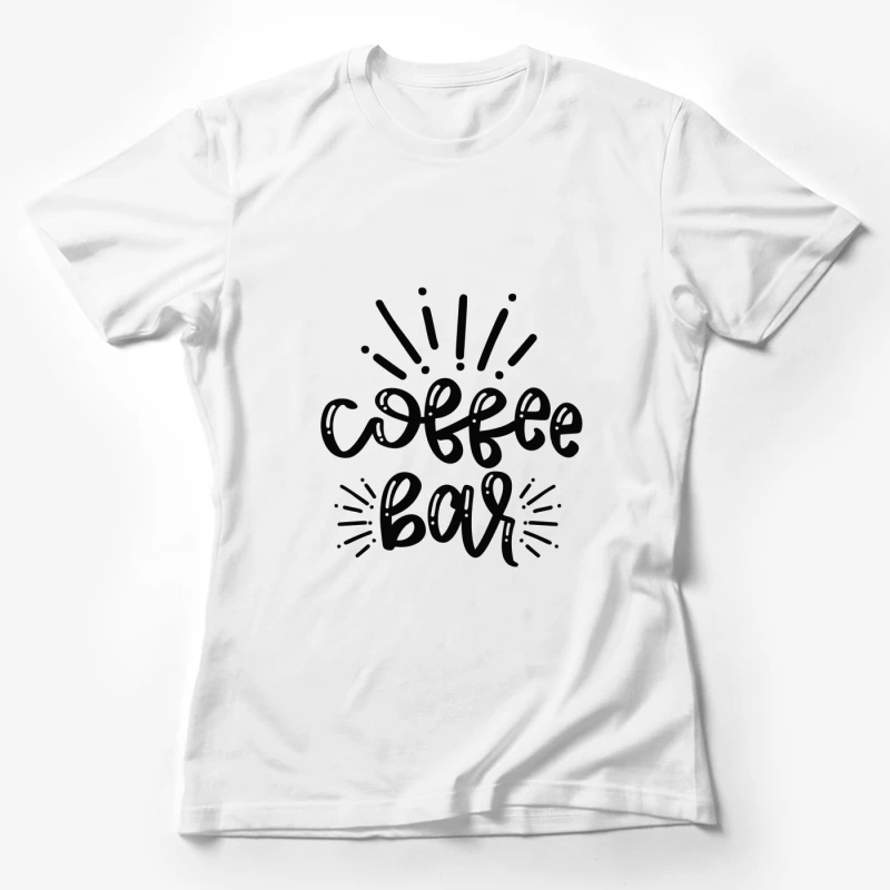 Design de bar à café Femme T-Shirt
