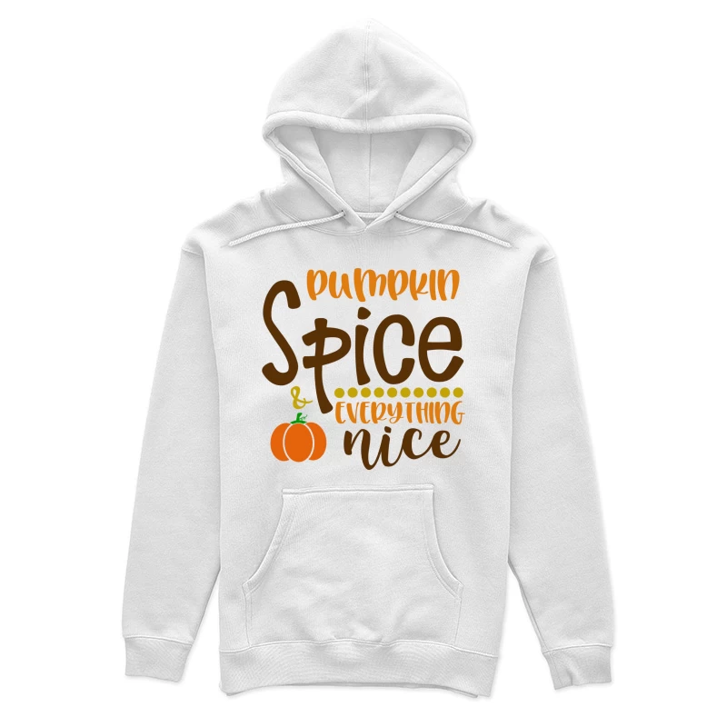 Design automnal avec épice de citrouille Femme Sweat à capuche