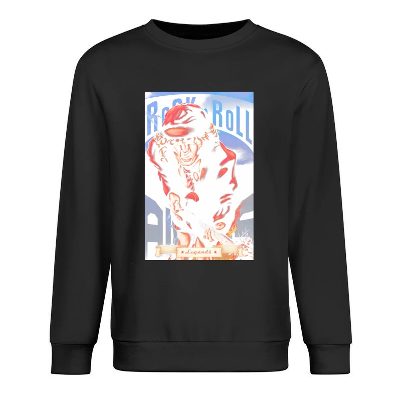 Rock and roll Male Pullover Sweatshirt