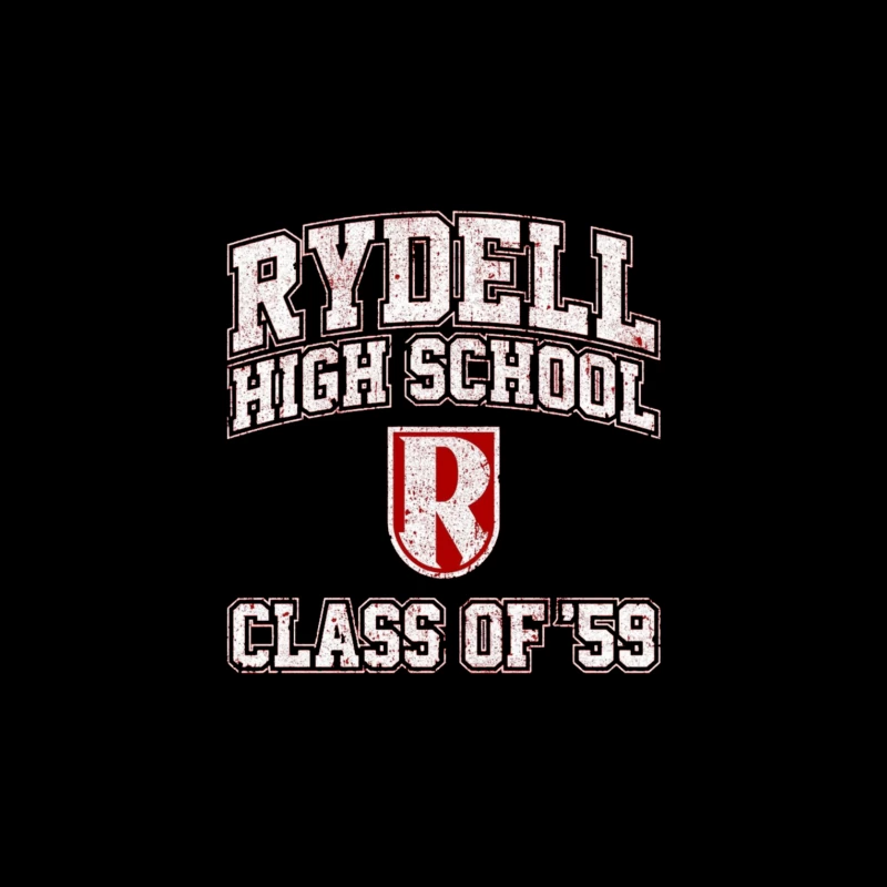 Rydell High School Class of '59 Throw Pillow