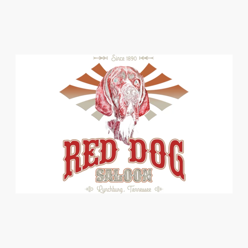 Red Dog Saloon Travel Mug