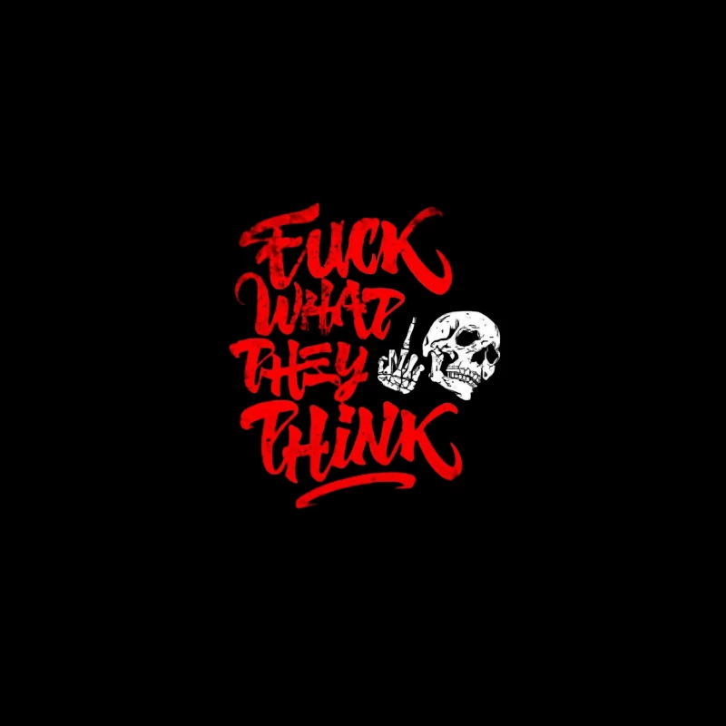 Rebellious Skull Graffiti Art iPhone Case