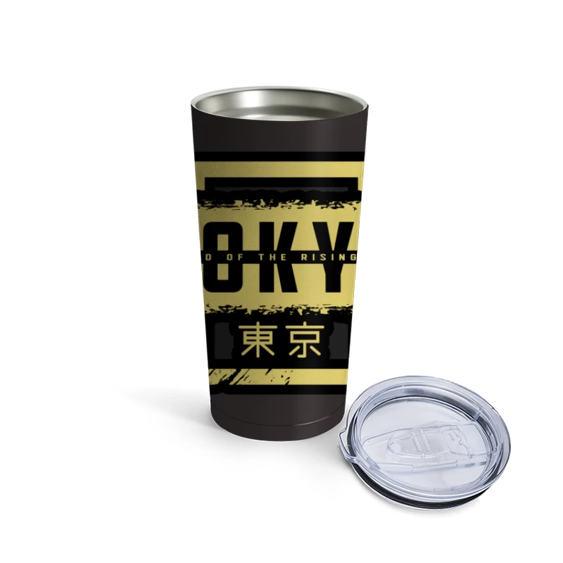 Tokyo: Land of the Rising Sun Graphic Design Travel Mug