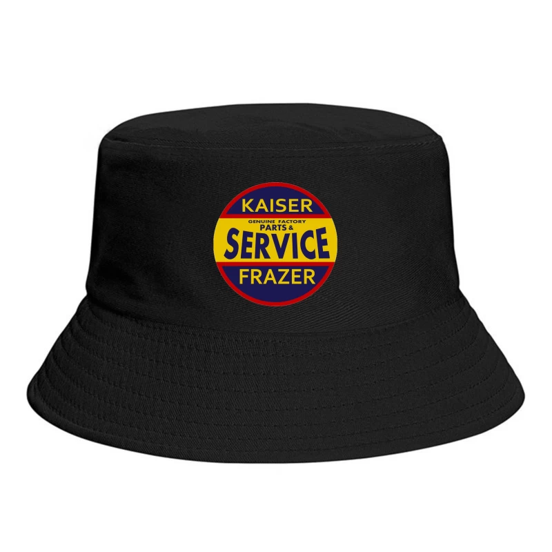 Vintage Kaiser Frazer Automotive Service and Parts Dealership Sign Bucket Hat