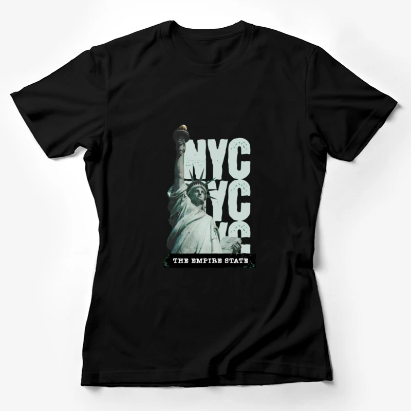 Graphique Statue de la Liberté NYC Femme T-Shirt