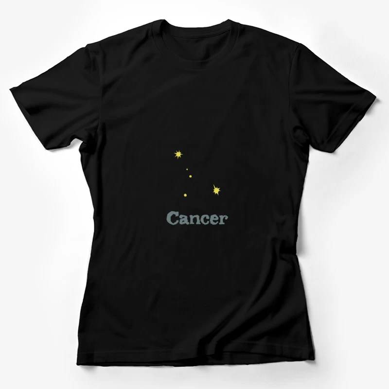 Krebs Sternbild Design Damen T-Shirt