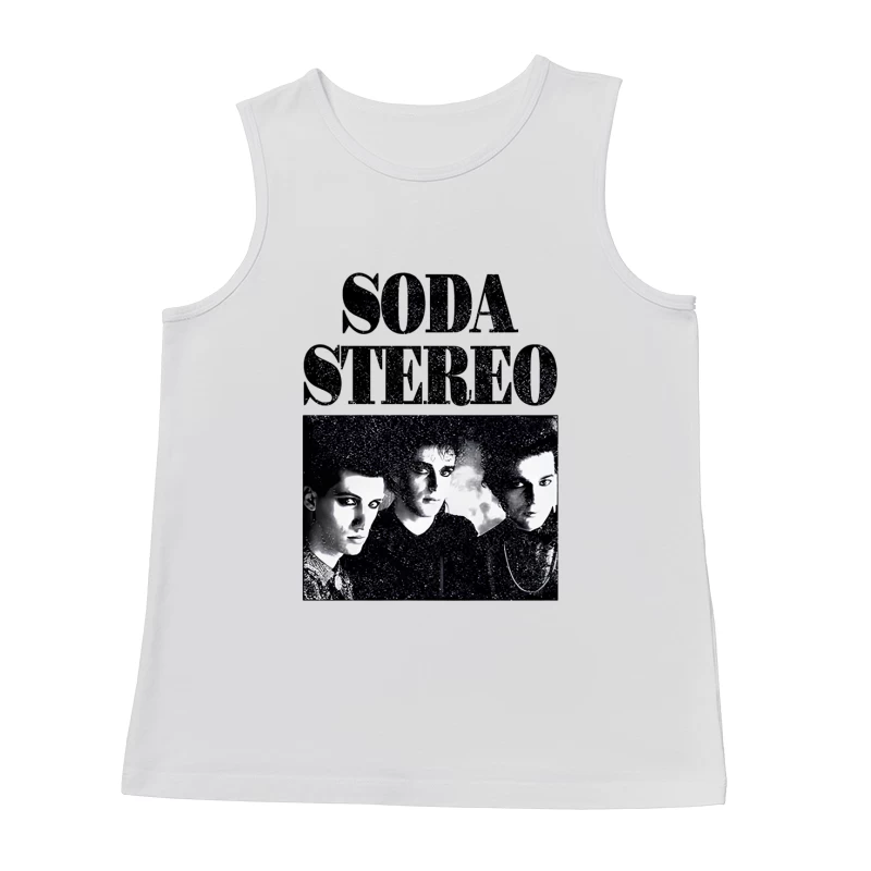 Soda Stereo Band Retro Male Tank Top