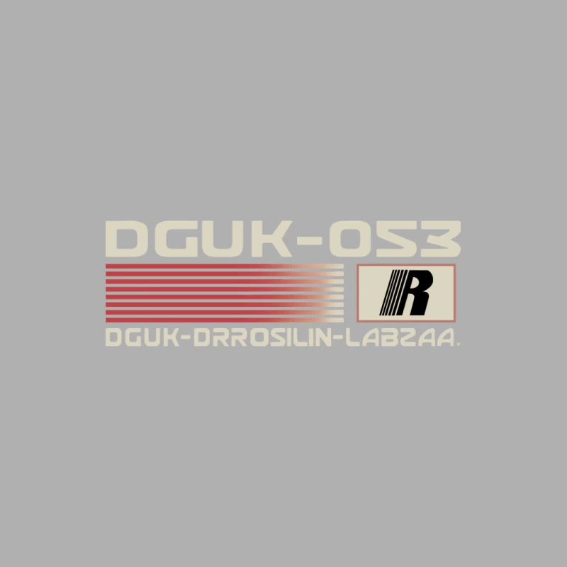 Design-Grafik DGUK-Logo Rot Herren Tanktops