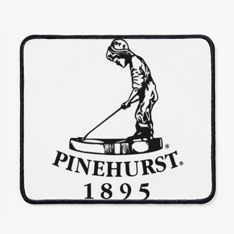 Pinehurst Golf Resort Historic Logo Since 1895 Mouse Pad