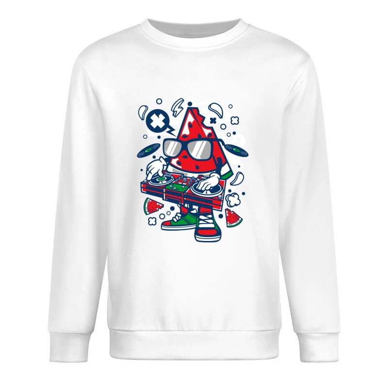 DJ pastèque amusant Homme Sweat-shirt à enfiler