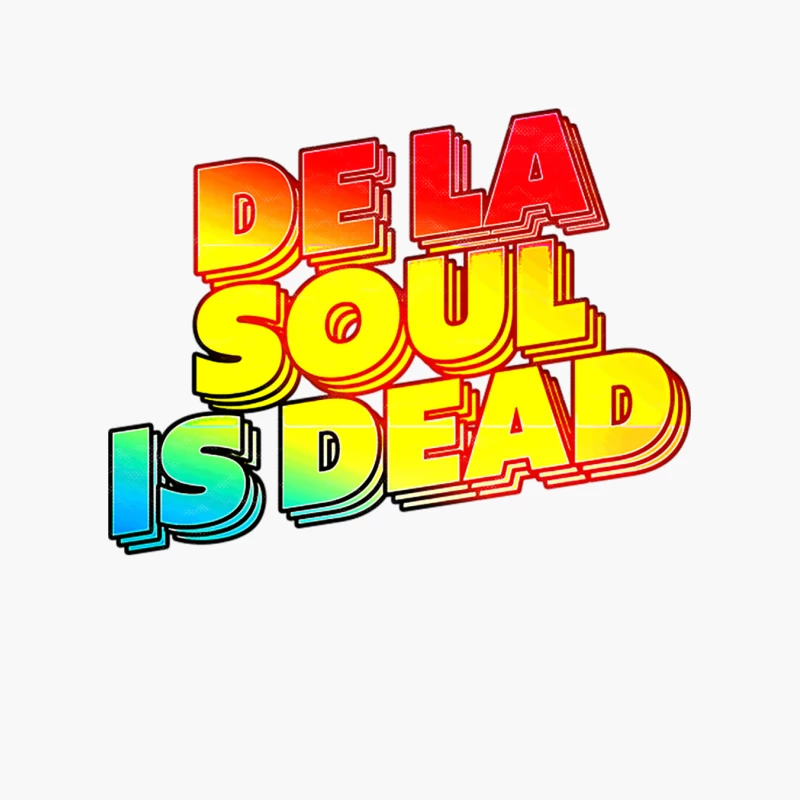 De La Soul Is Dead Cotton Tote Bag
