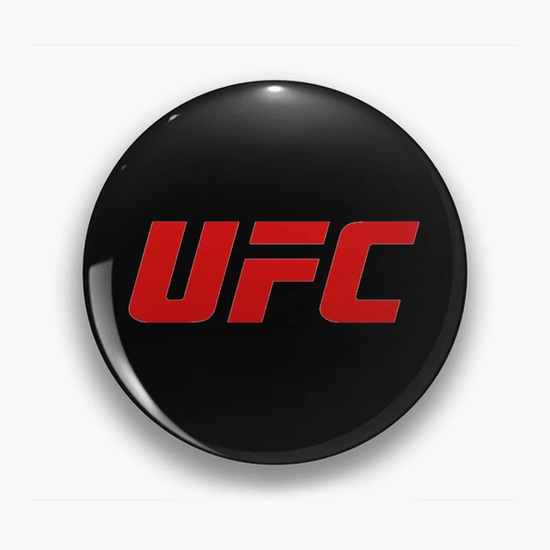 UFC (Ultimate Fighting Championship) Official Red Logo Pin