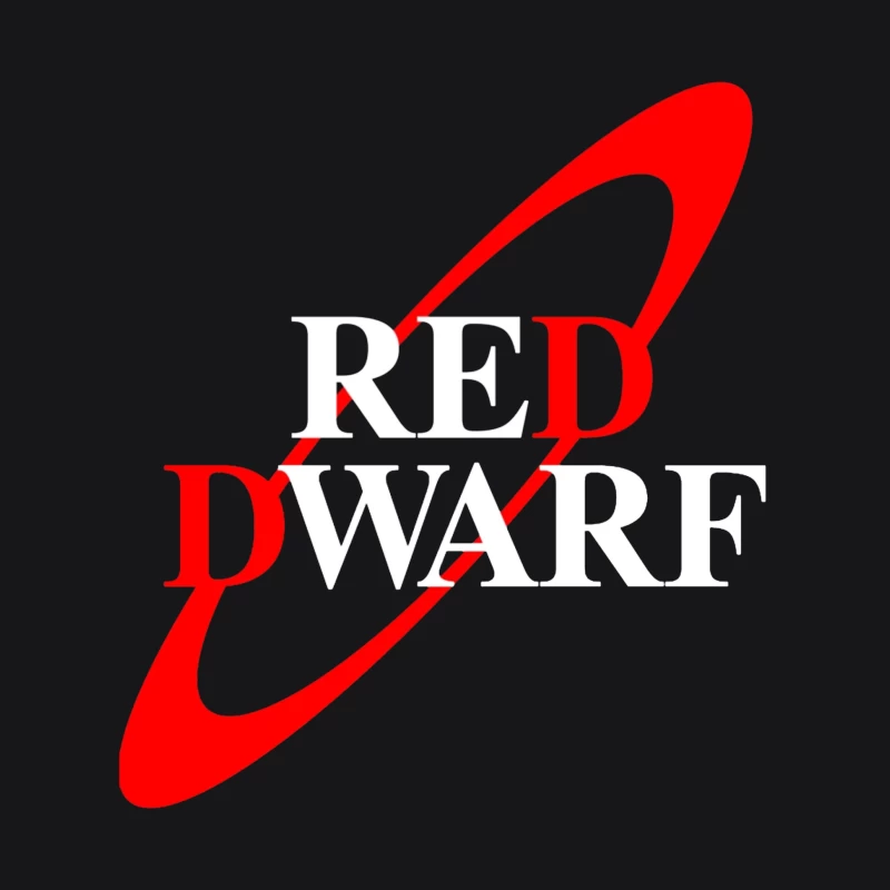 Red Dwarf Science Fiction TV Series Logo Female Pullover Hoodie