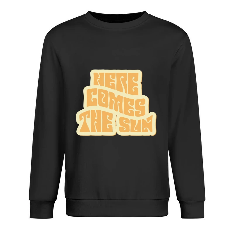 Retro Zitat Design - Sonnenmotiv Herren Pullover Sweatshirt