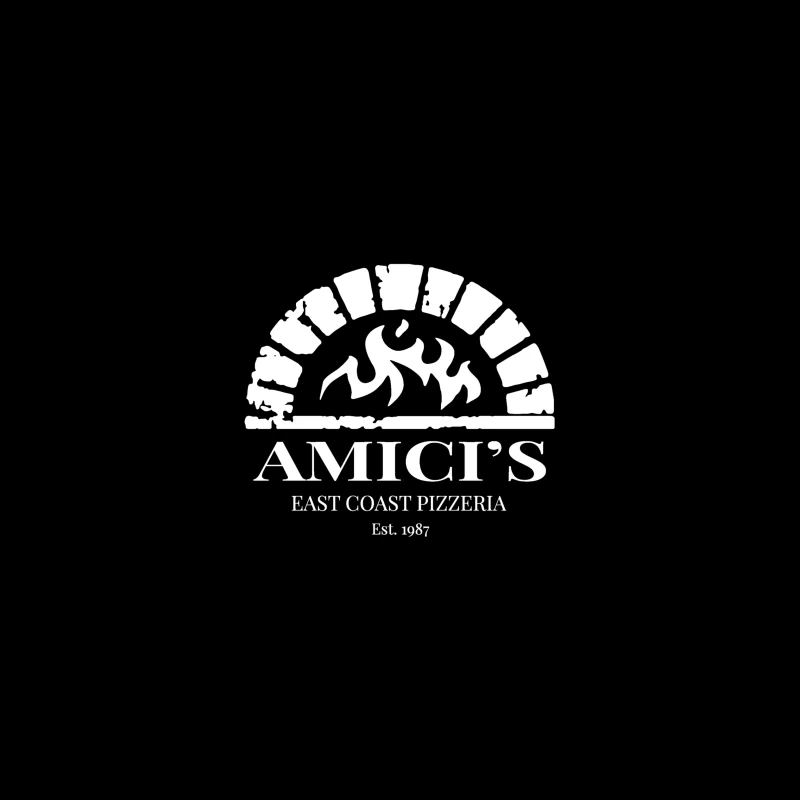 Amici's Logo Retro Desk Mat