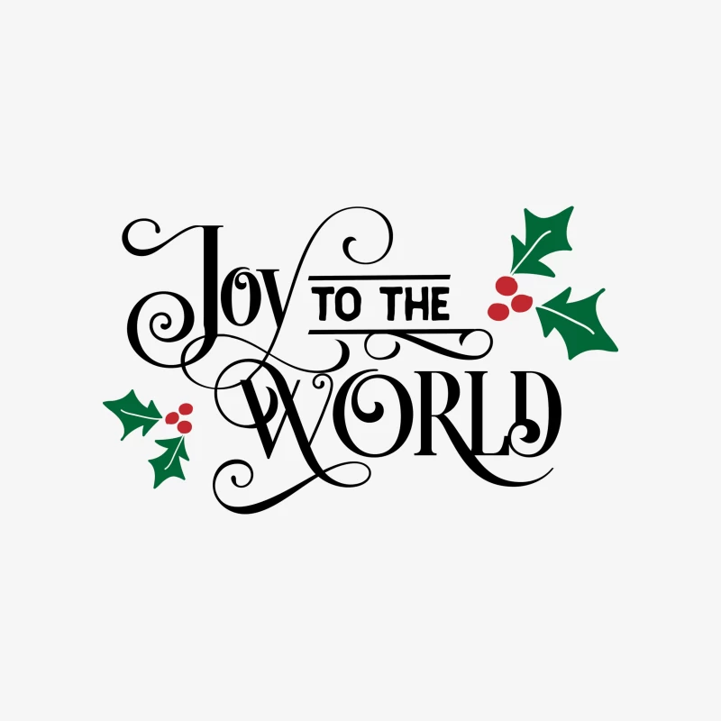 Joyeux Noël avec houx Femme Sweat-shirt à enfiler