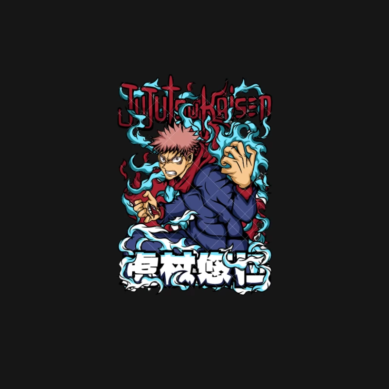 Anime-Art mit Jujutsu Kaisen Motiv Damen T-Shirt