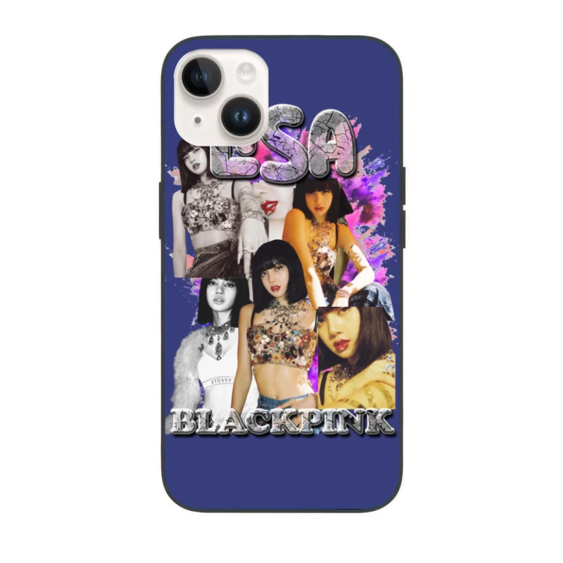 Lisa from BLACKPINK Collage iPhone Case