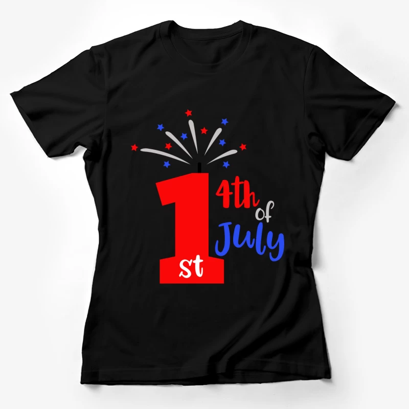 Célébration du Premier 4 Juillet Femme T-Shirt