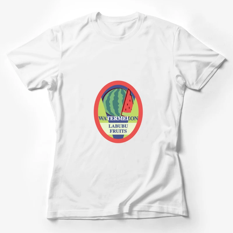 Wassermelonen-Etikett von Labubu Fruits Damen T-Shirt
