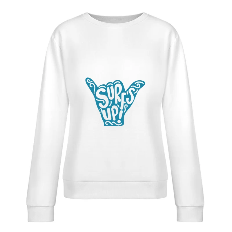 Salutation de surf Femme Sweat-shirt à enfiler