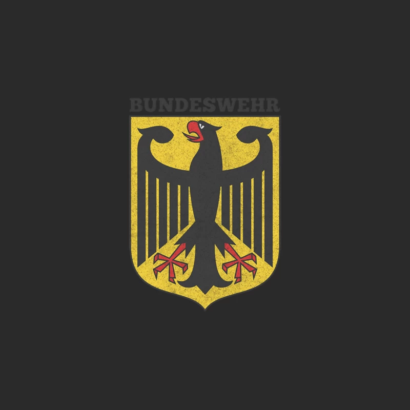 Bundeswehr  Deutsche German Coat Of Arms Faded Design 2 Baseball Cap